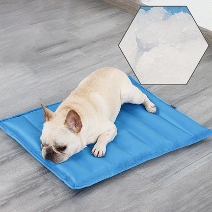 Pet Dog Cooling Mat Ice Pad Teddy Mattress Pet Cool Mat Bed Cat Summer Keep Cool Pet Gel Cooling Dog Mat for Dogs