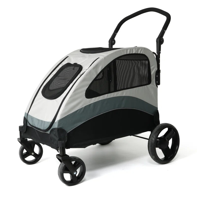 Large Dog Stroller for Pet Jogger Stroller for 2 Dogs Cats